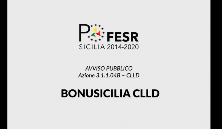 Immagine articolo: BonuSicilia CLLD: fino a 5.000 € a fondo perduto per le aziende siciliane