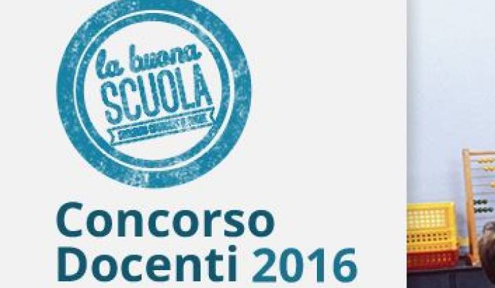 Immagine articolo: Nuovo Concorso Scuola 2016: 4.120 posti riservati alla Sicilia
