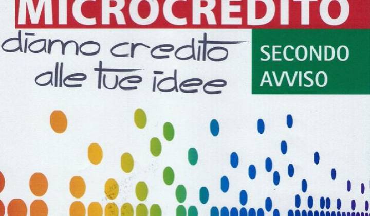 Immagine articolo: Dal 27 Maggio possibile accedere al Microcredito